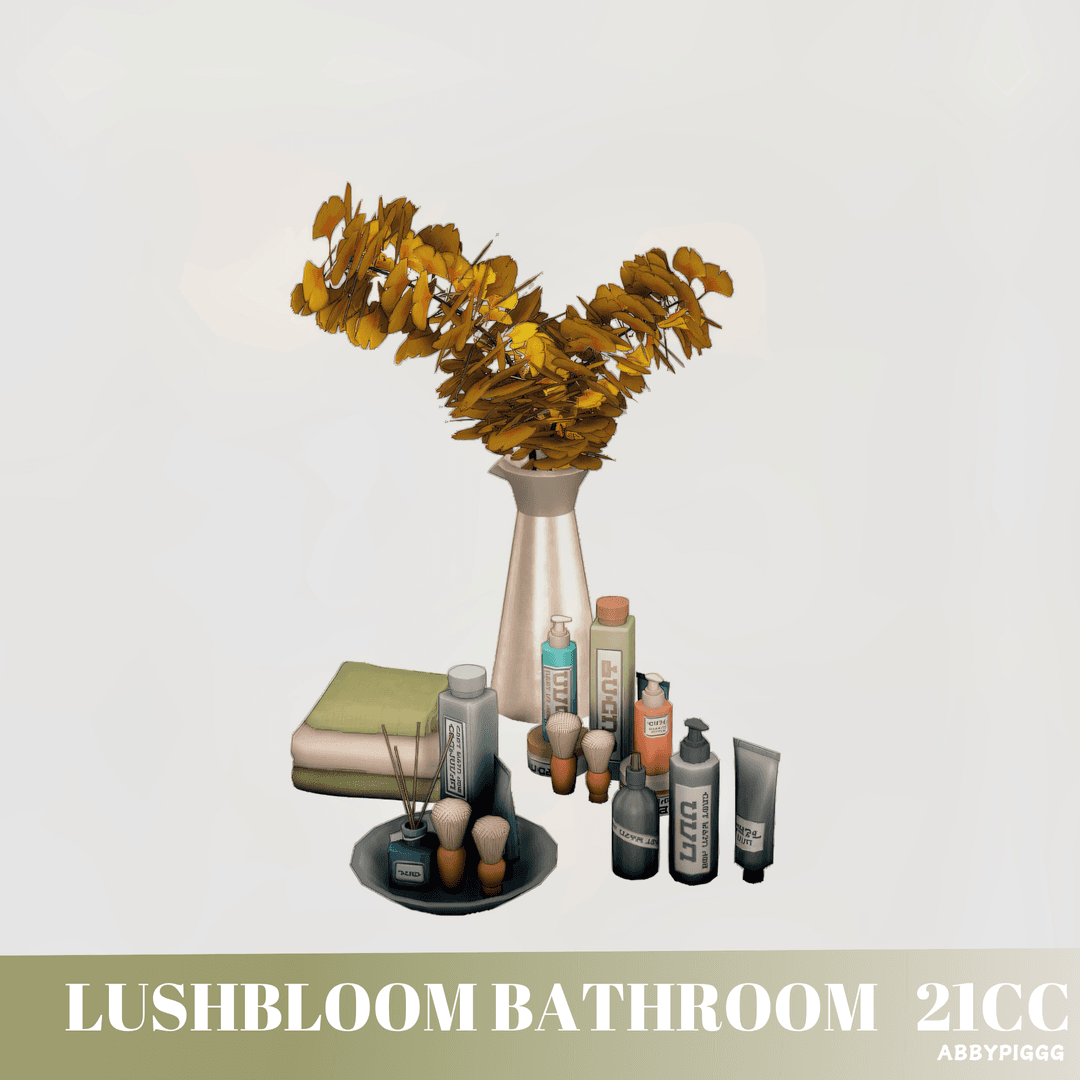 Галерея мода Набор для ванной LushBloom Bathroom #2
